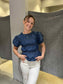 VIHEIDI Top - Dark Blue Denim