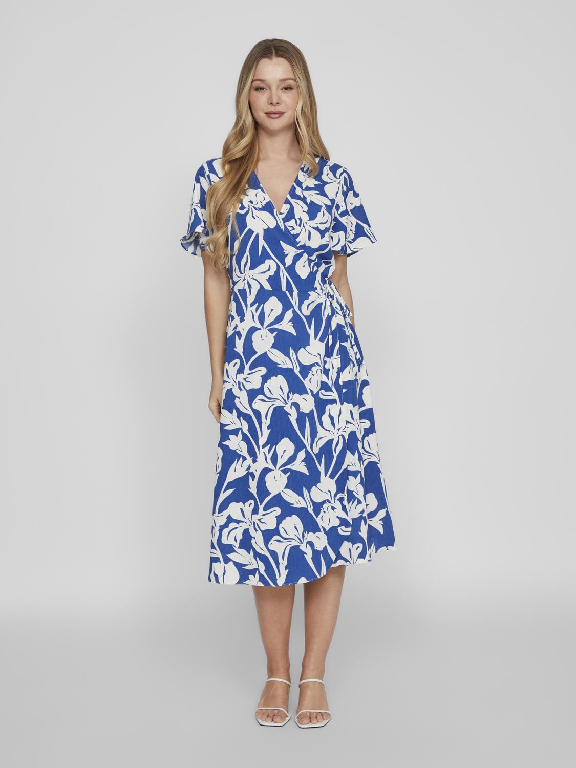 VILOVIE Dress - True Blue