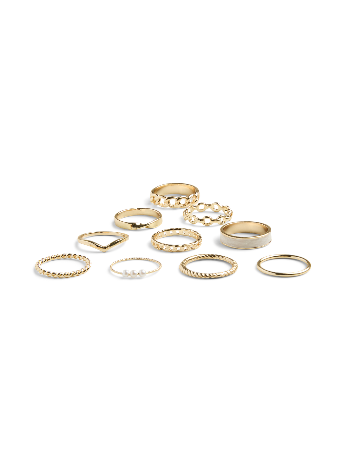 PCMELLO Rings - Gold Colour