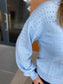 VIRIL Knit Cardigan - Kentucky Blue