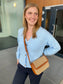 VIRIL Knit Cardigan - Kentucky Blue