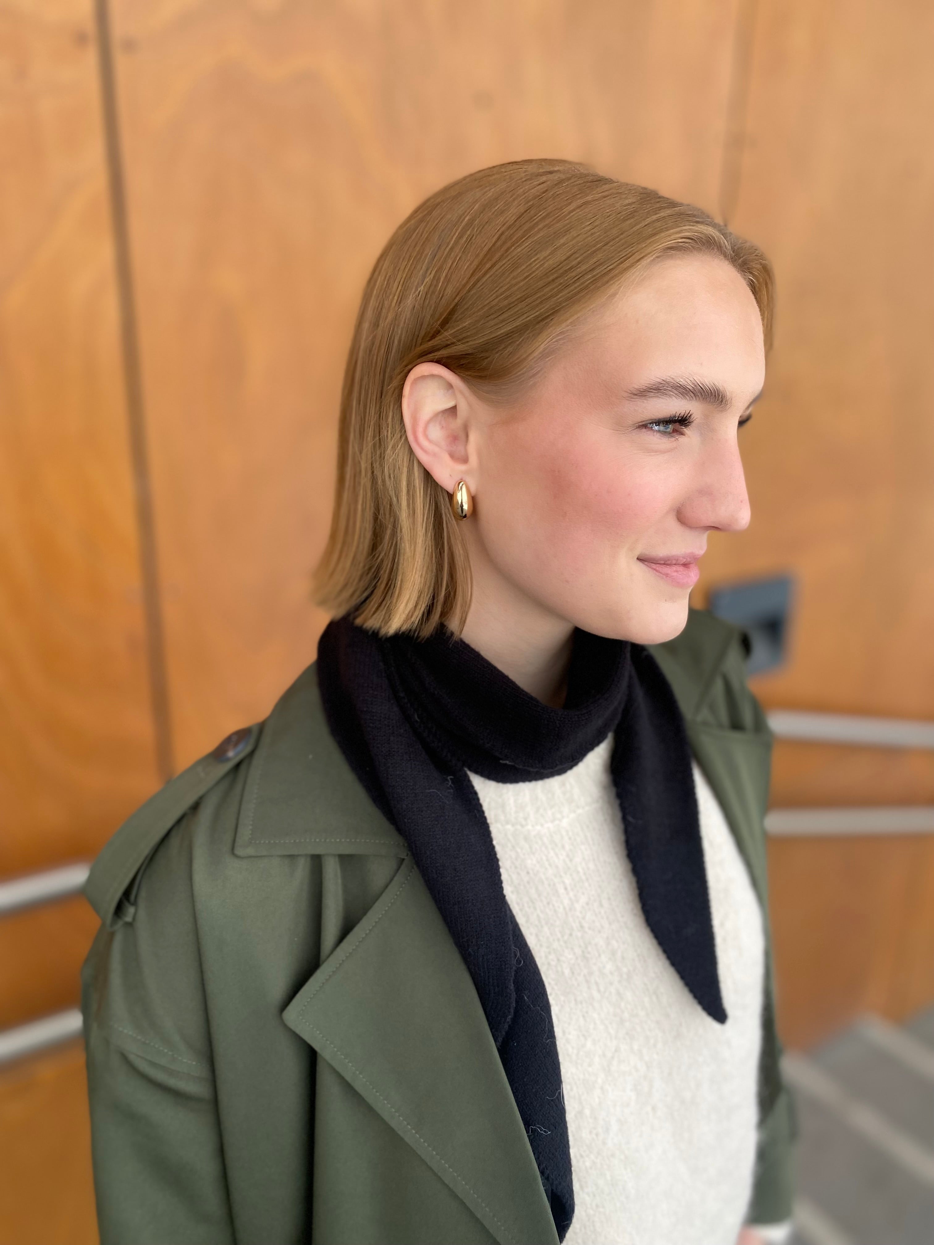 PCKOMMA Scarf - Black