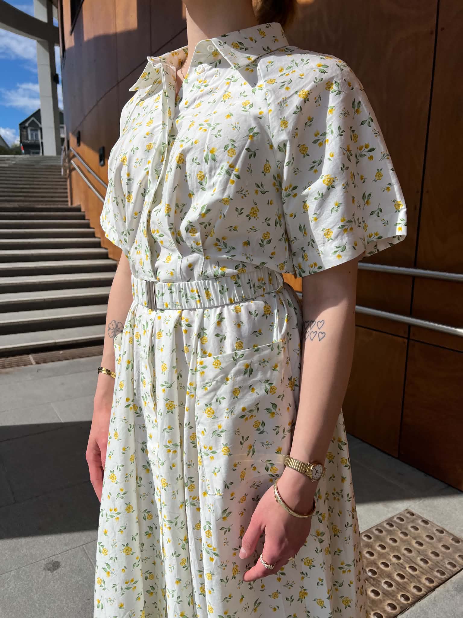 YASSALSY Long Dress - Star White