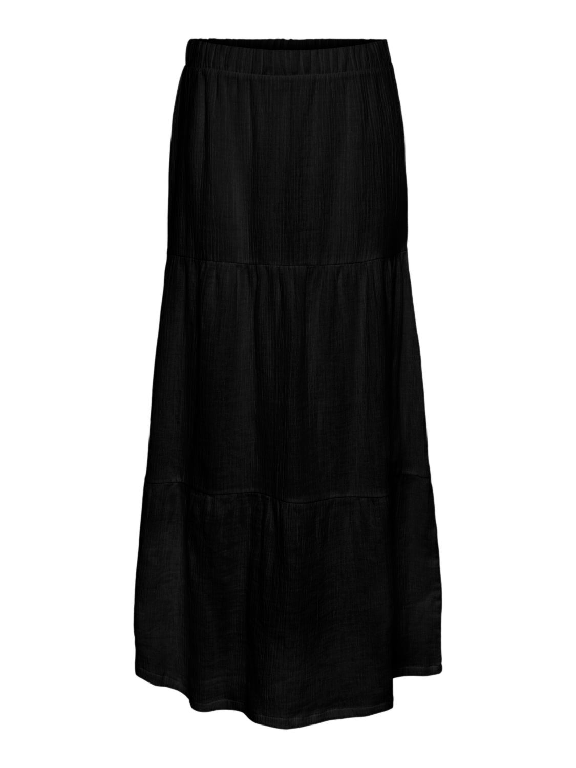 PCSIKKA Long Skirt - Black