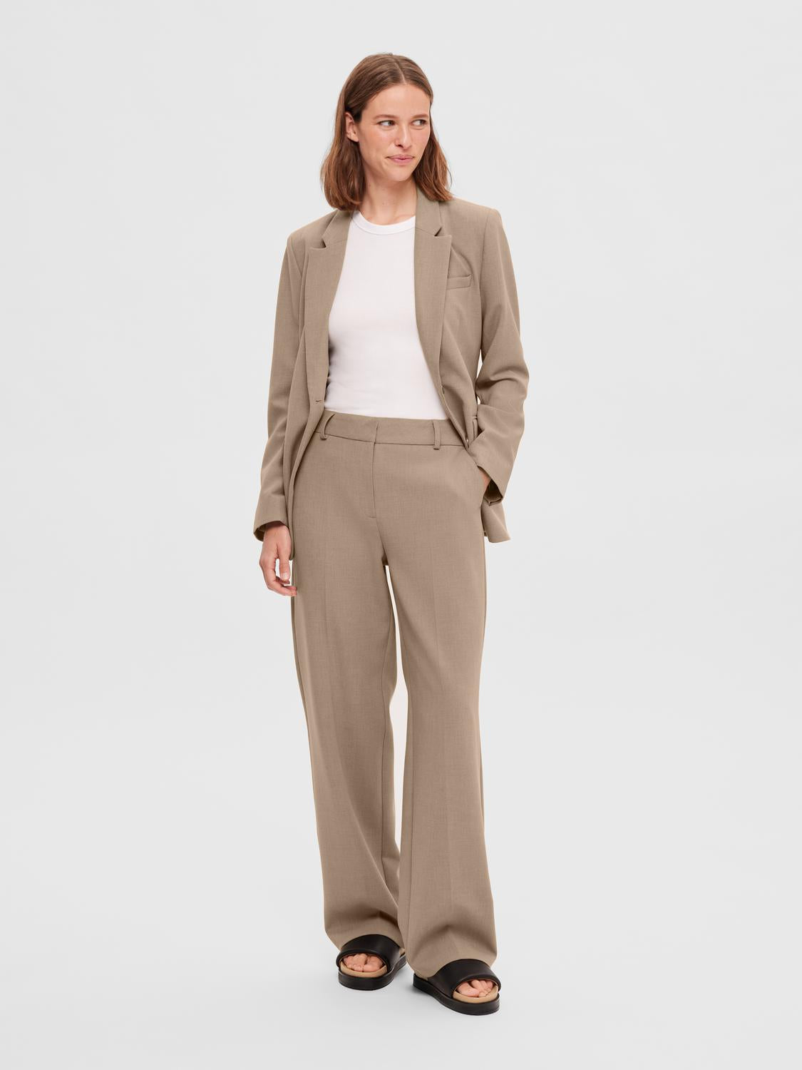 SLFRITA Trousers - Camel