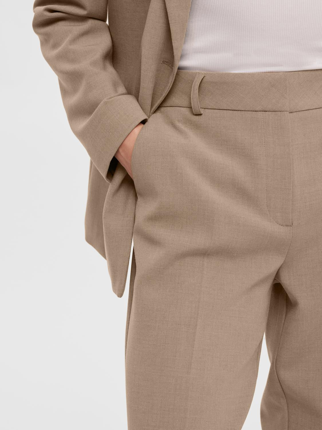 SLFRITA Trousers - Camel