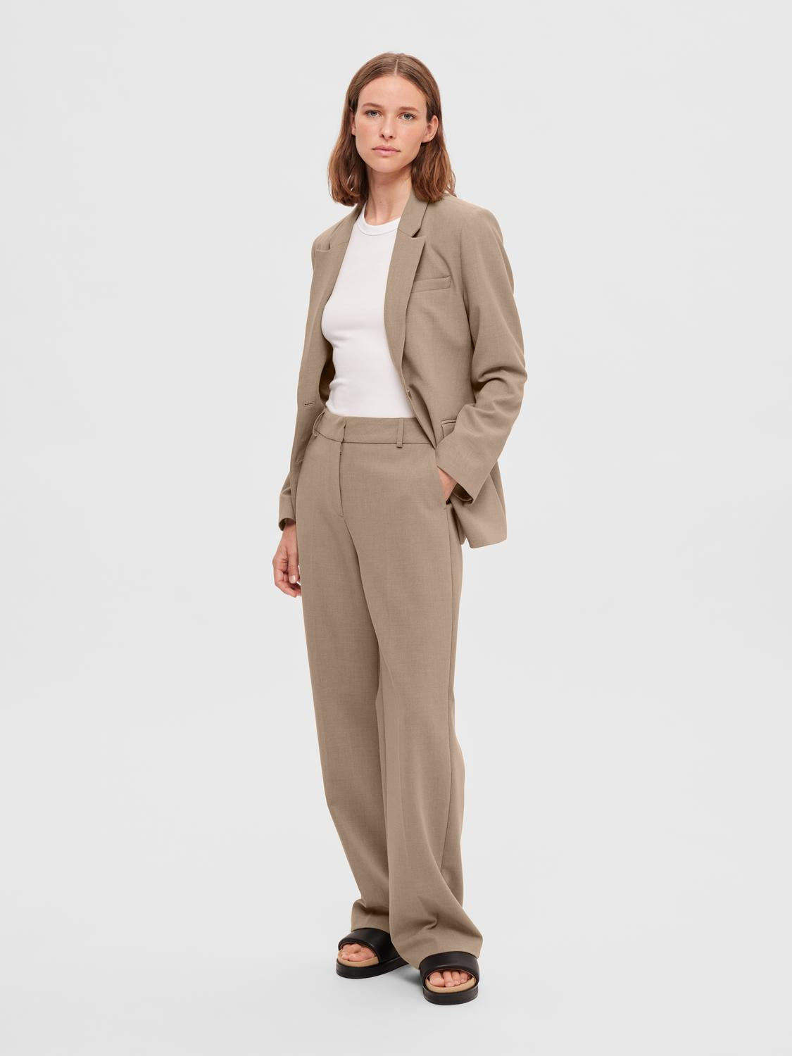 SLFRITA Trousers - Camel