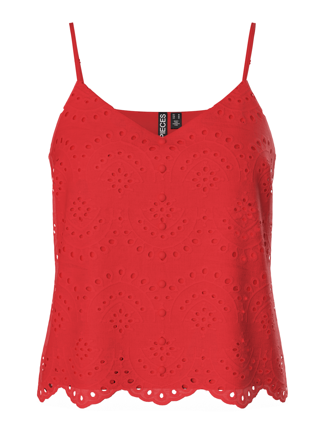 PCVILDE Top - Poppy Red