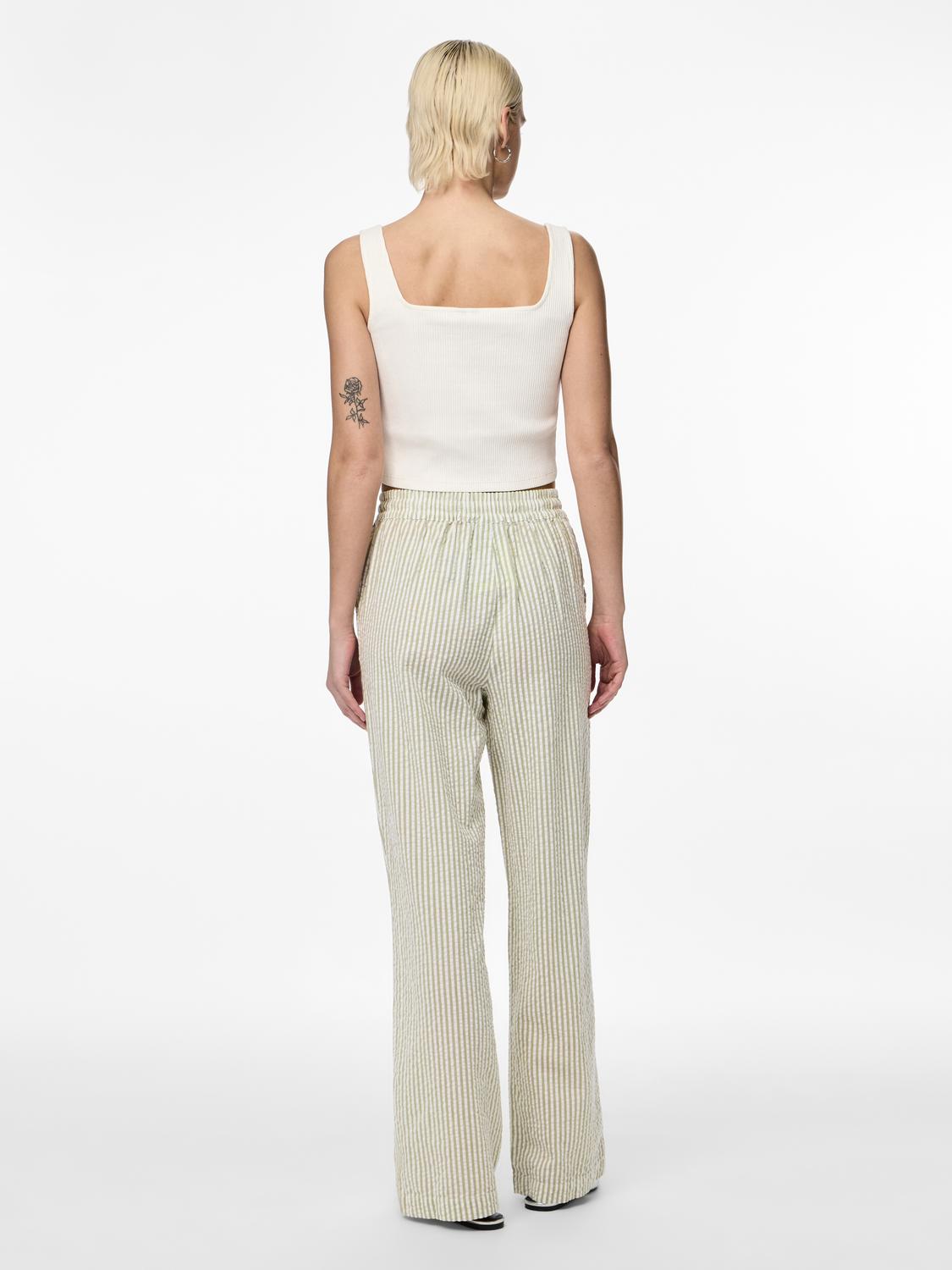 PCSALLY Trousers - Tea