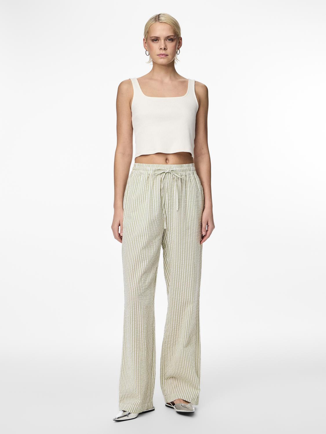 PCSALLY Trousers - Tea