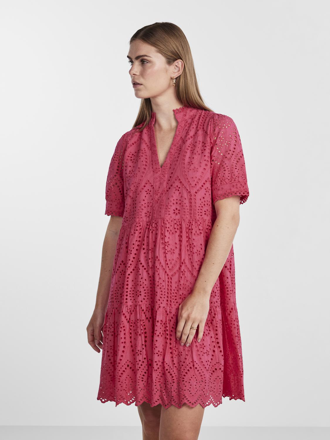 YASHOLI Dress - Raspberry Sorbet