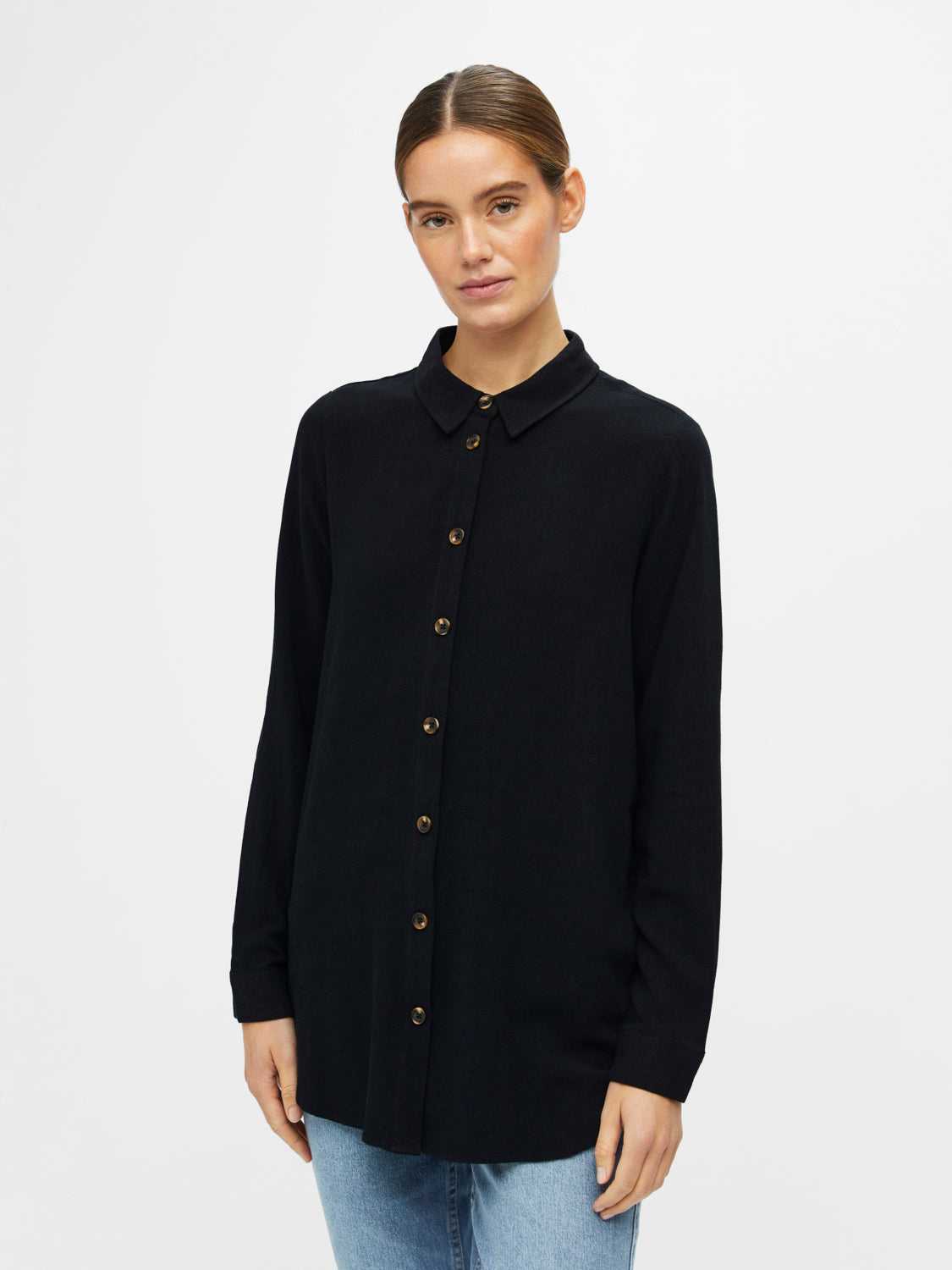 OBJSANNE Shirts - Black