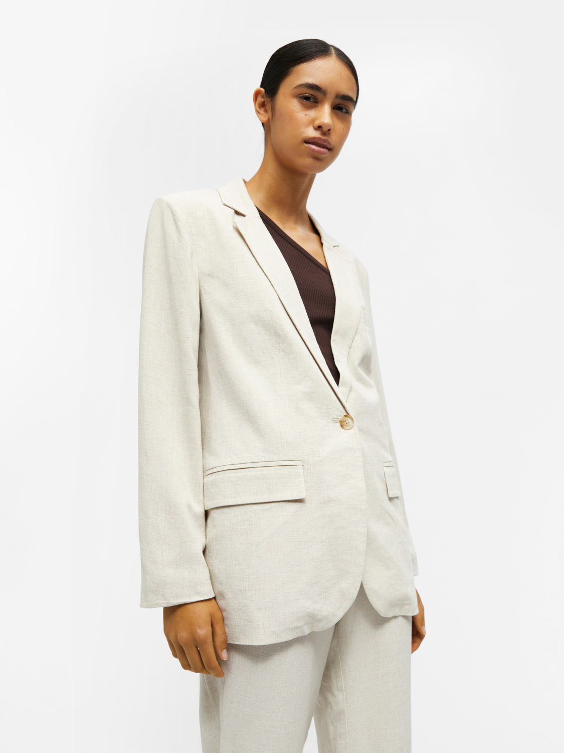 OBJSANNE Blazer - Sandshell