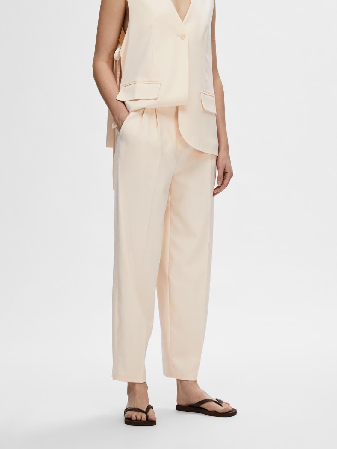 SLFSELFINA Pants - Birch