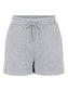 PCCHILLI Shorts - Light Grey Melange