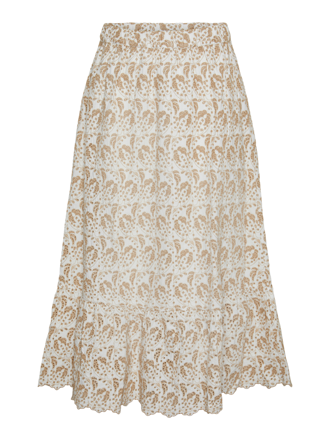 YASAPRILLA Long Skirt - Star White