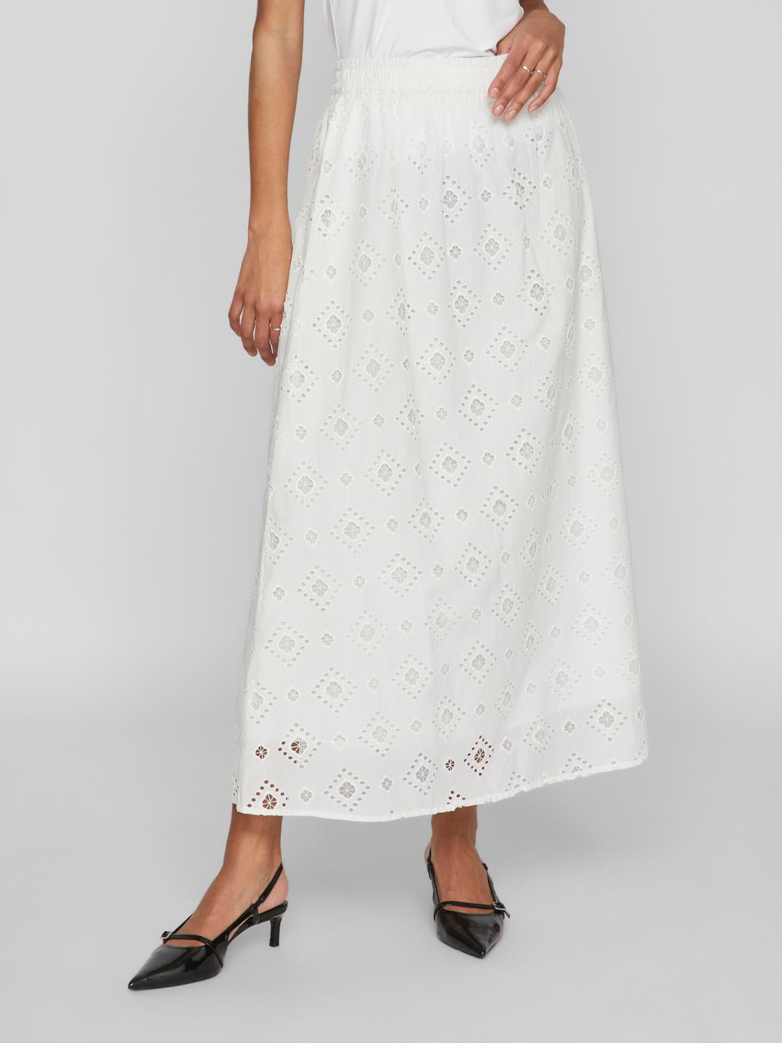 VIALINA Skirt - Cloud Dancer