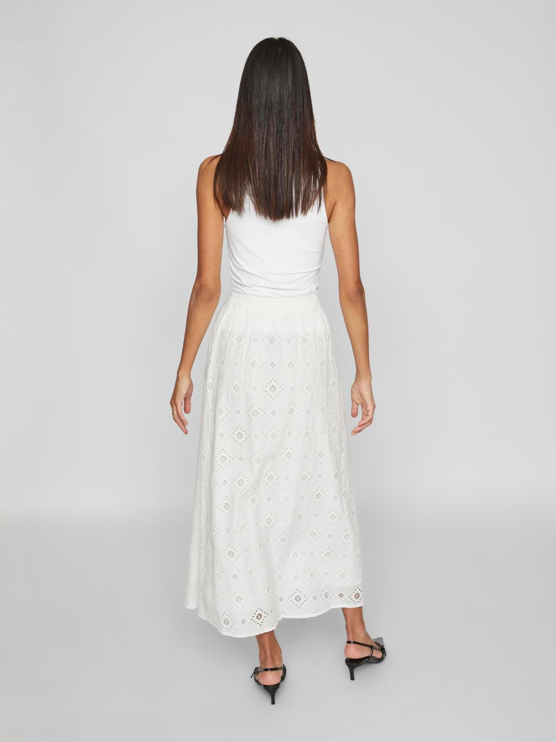 VIALINA Skirt - Cloud Dancer