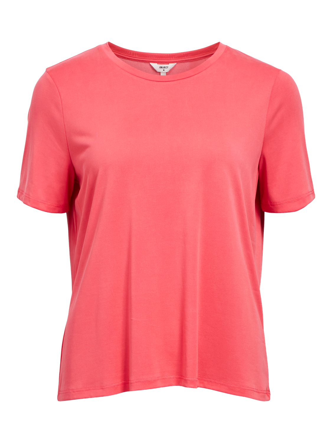 OBJANNIE T-Shirt Top - Paradise Pink