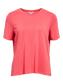 OBJANNIE T-Shirt Top - Paradise Pink