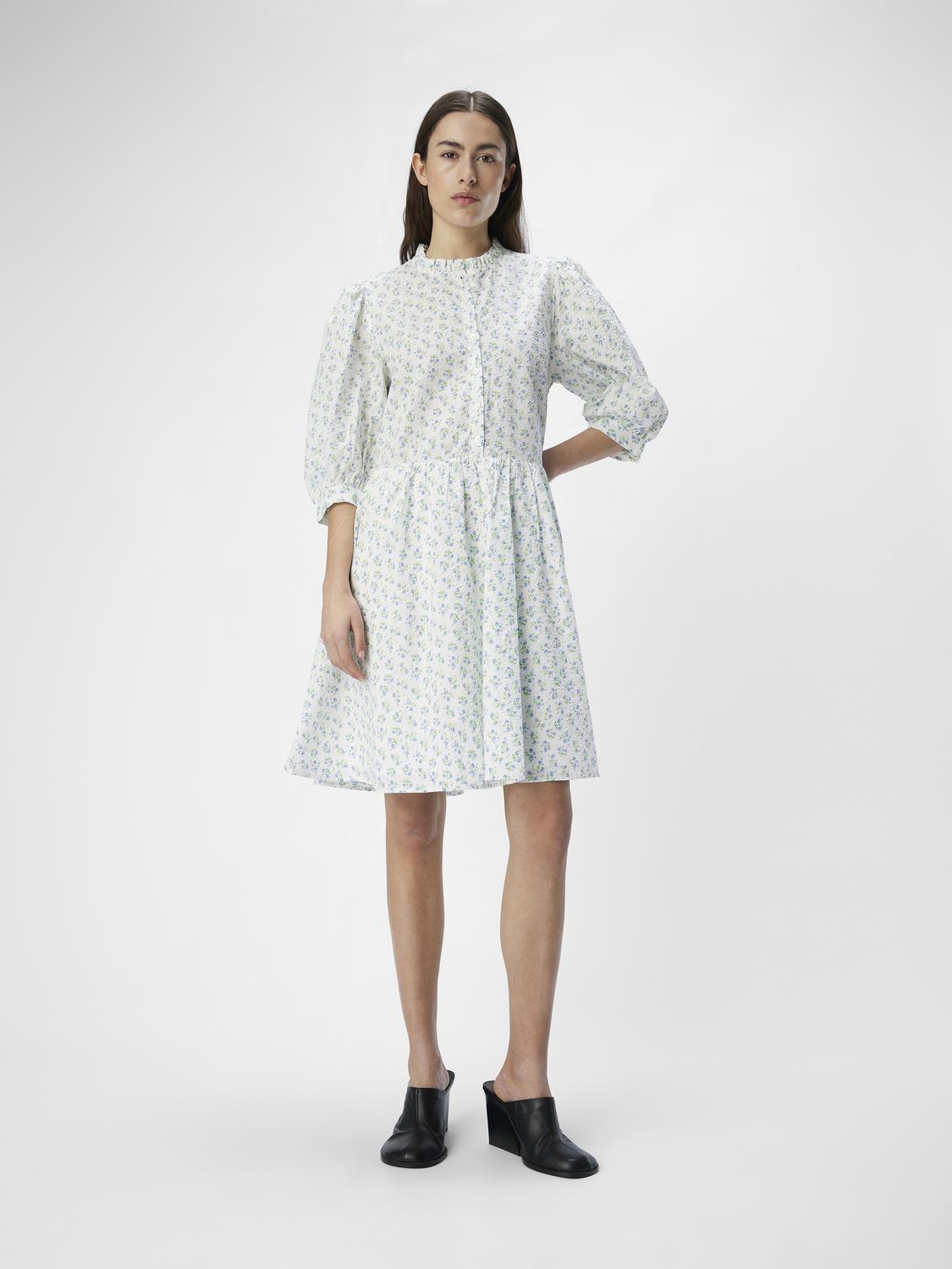 OBJBAREEN Dress - Brunnera Blue