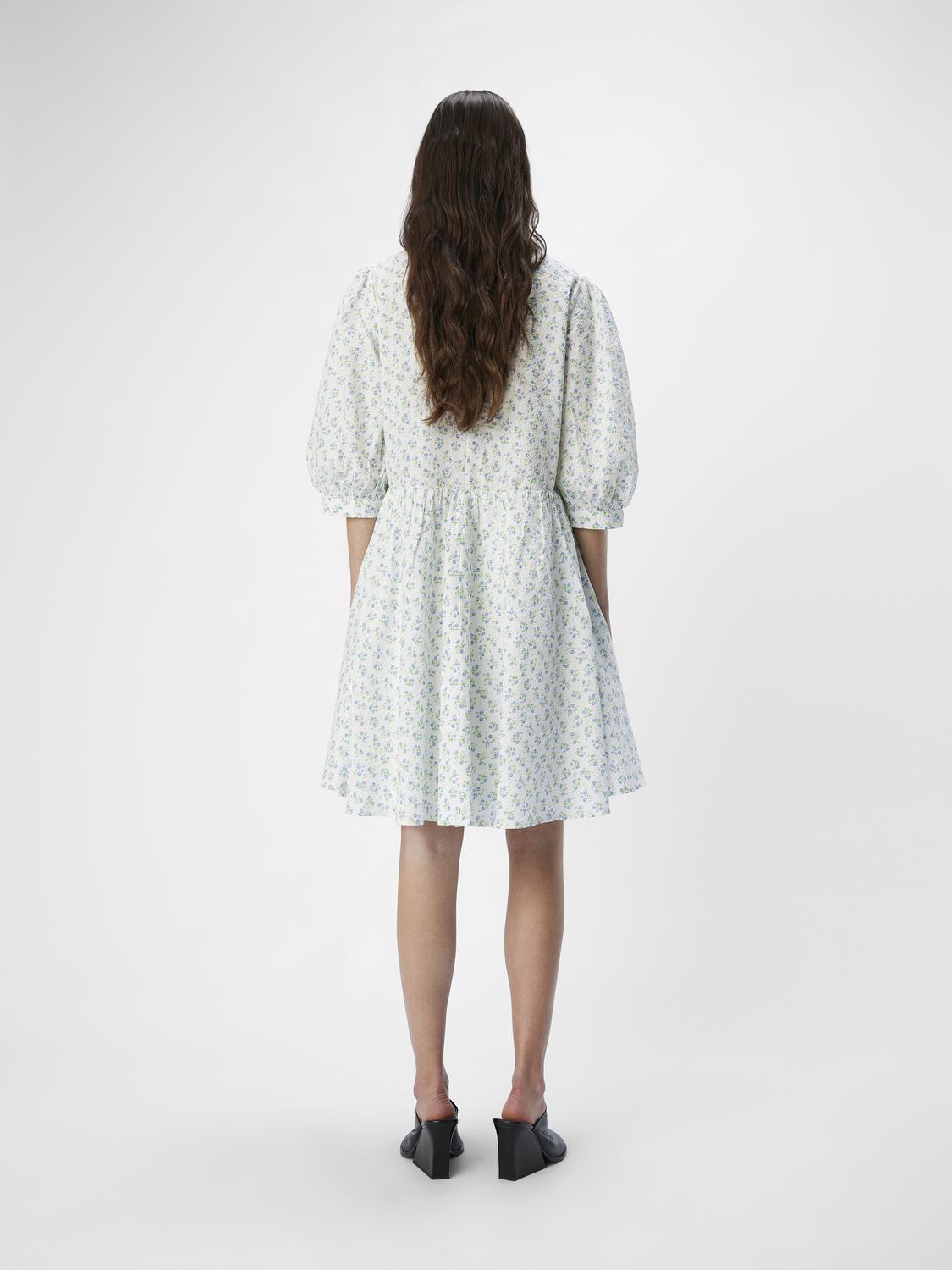 OBJBAREEN Dress - Brunnera Blue