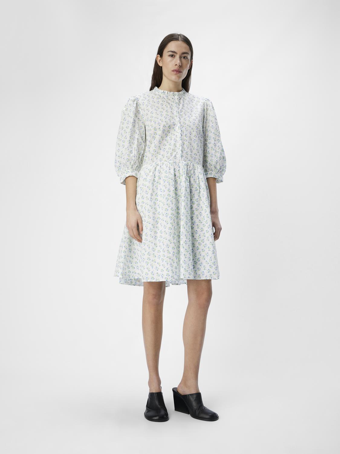 OBJBAREEN Dress - Brunnera Blue