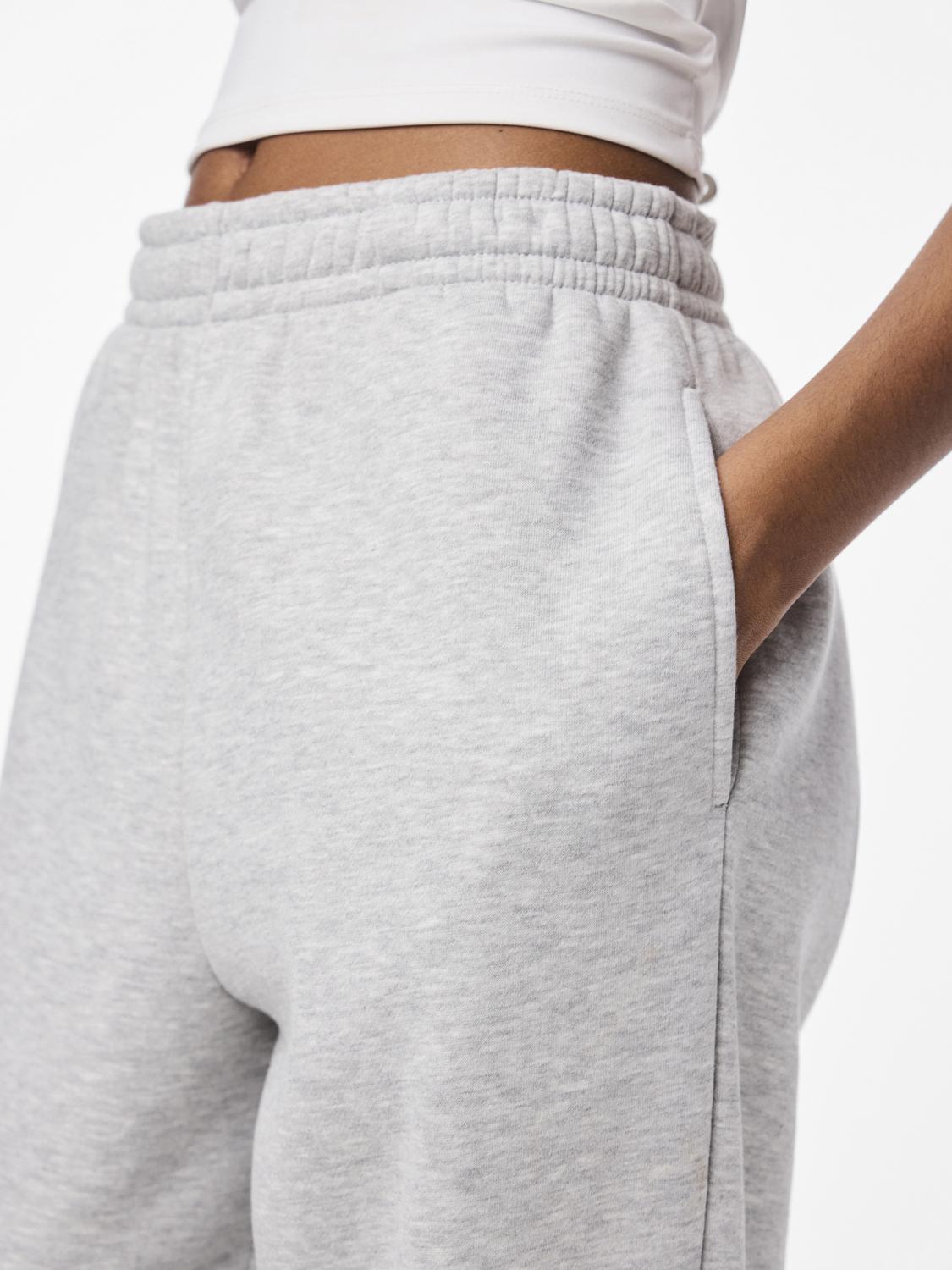 PCCHILLI Trousers - Light Grey Melange