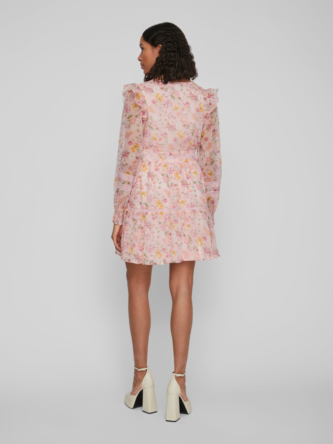 VIROMAN Dress - Misty Rose