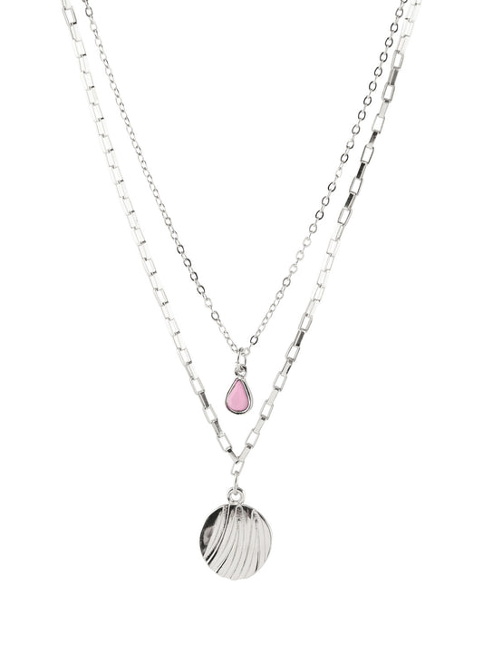 PCARGIE Necklace - silver colour