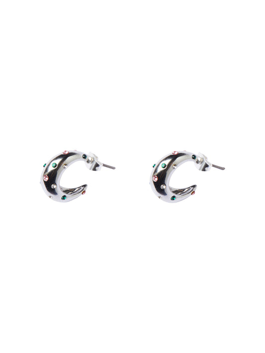 PCMILINA Earrings - Silver Colour