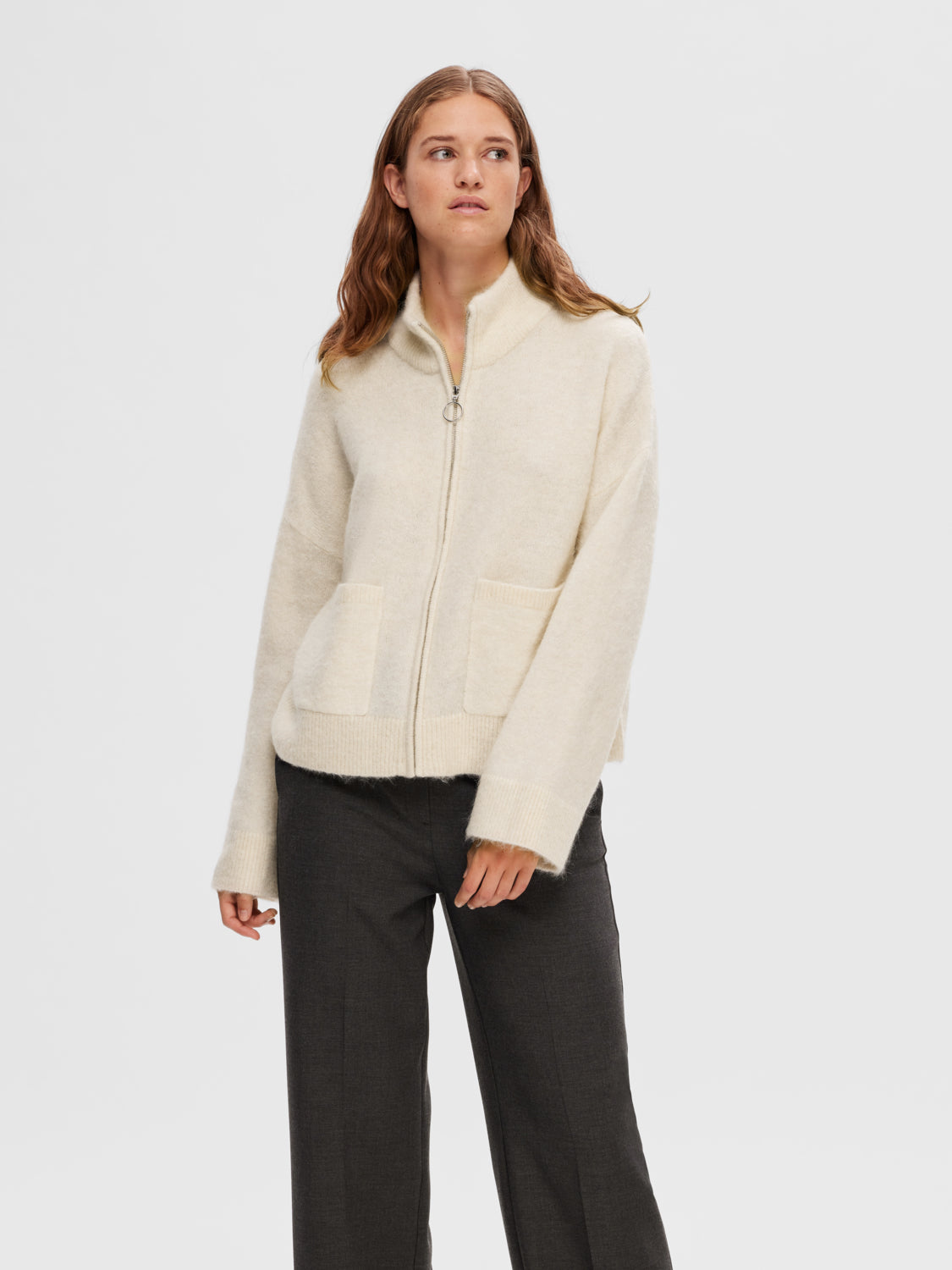SLFSIA Cardigan - Birch
