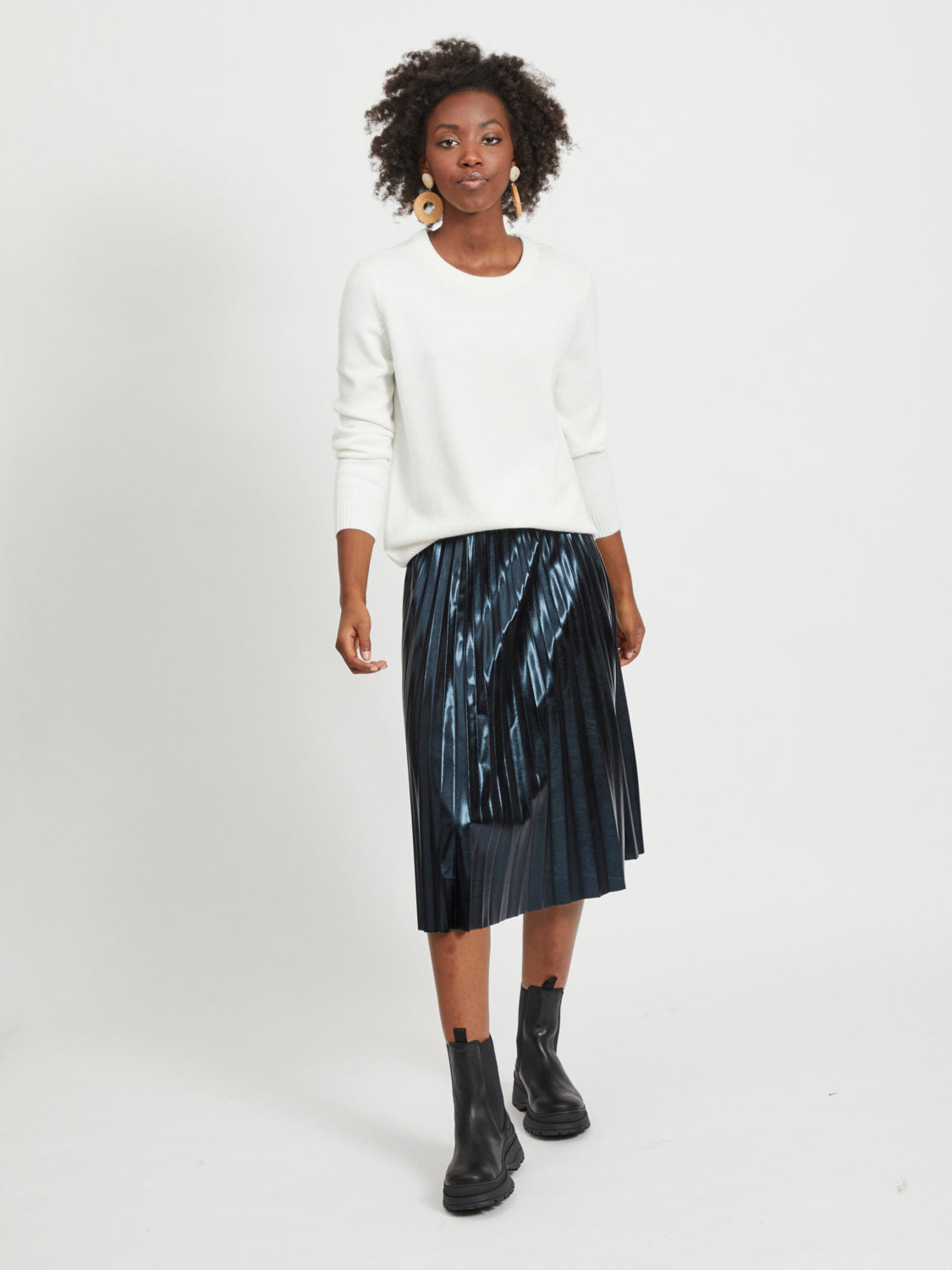 VIRIL Pullover - white alyssum