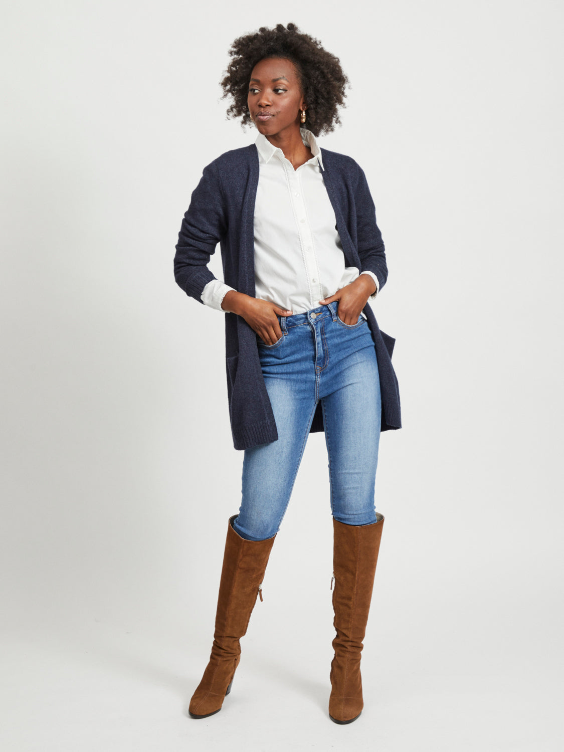 VIRIL Cardigan - total eclipse
