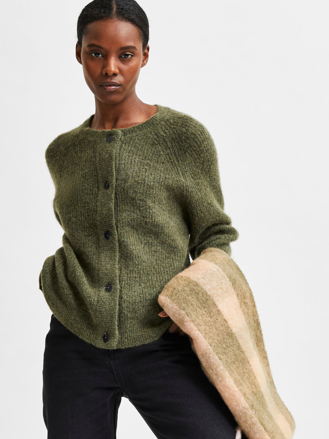 SLFLULU Cardigan - Kalamata