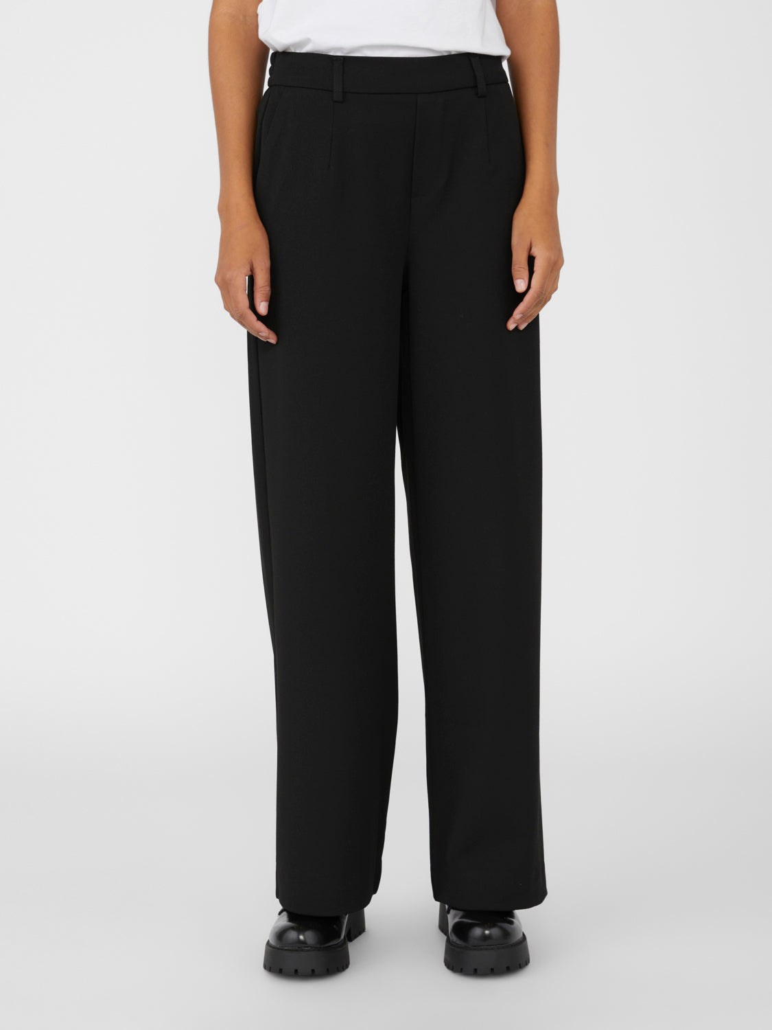 OBJLISA wide Pants - Black