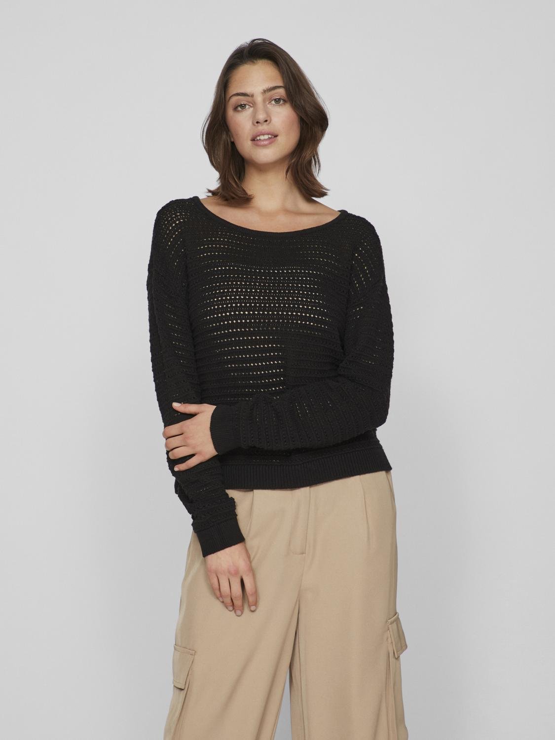 VIBELLISINA Pullover - Black Beauty