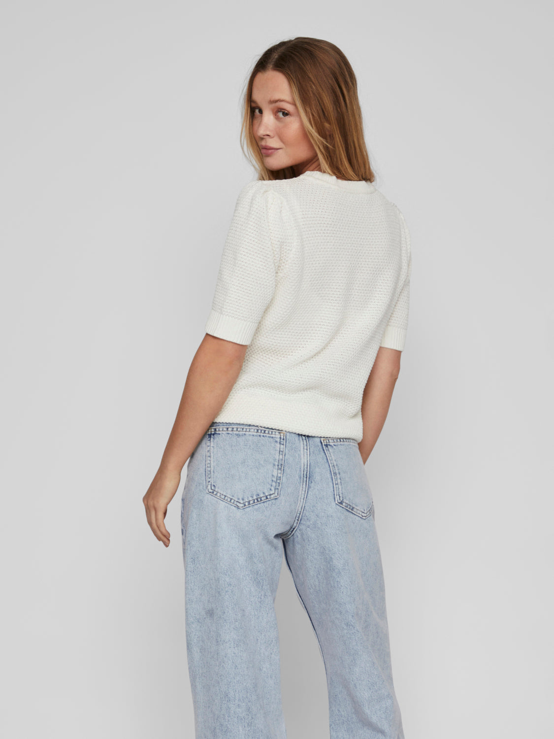 VIDALO Pullover - White Alyssum