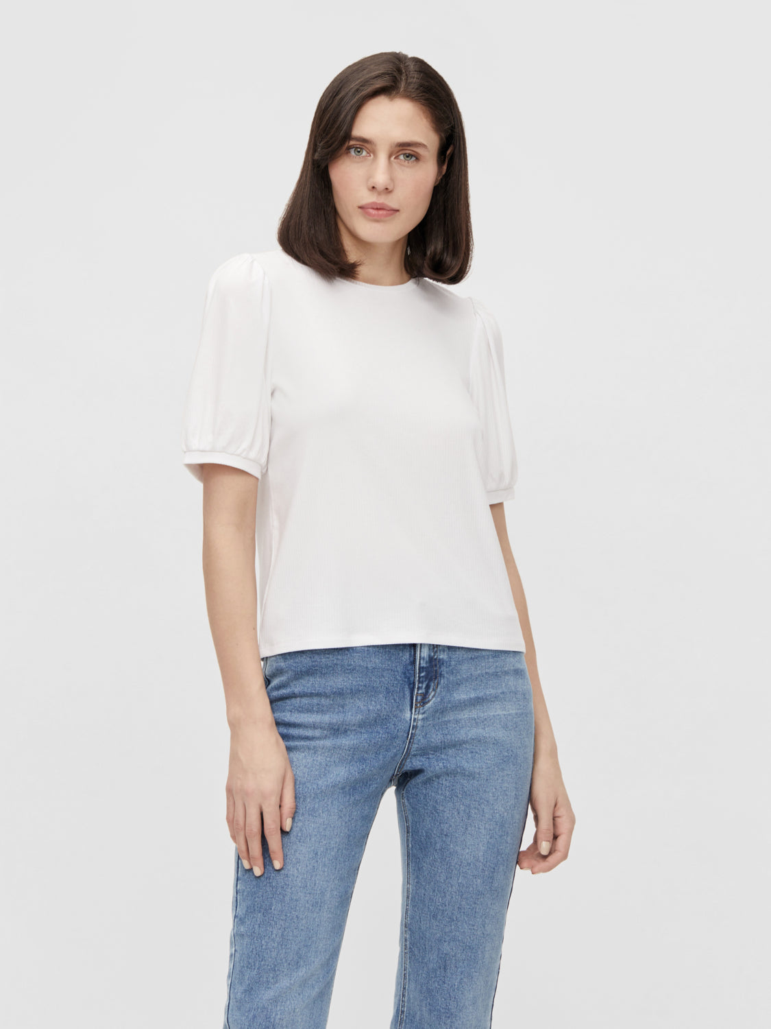 ObjJAMIE Pullover - White
