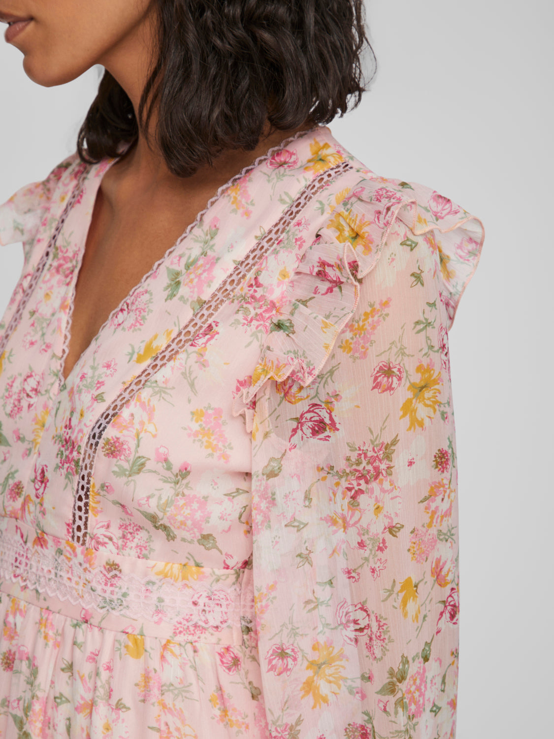 VIROMAN Dress - Misty Rose