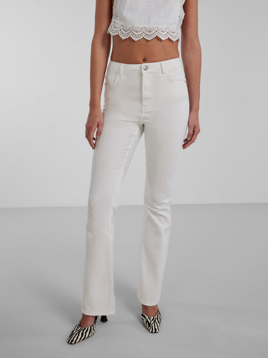 PCPEGGY Jeans - Bright White