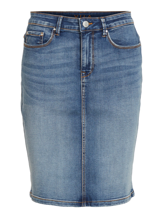 VICOMMIT Skirt - light blue denim