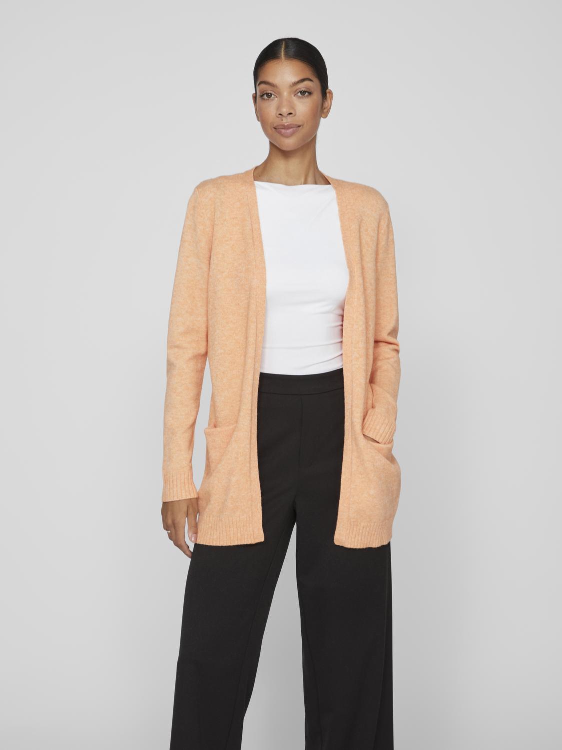 VIRIL Cardigan - Shell Coral