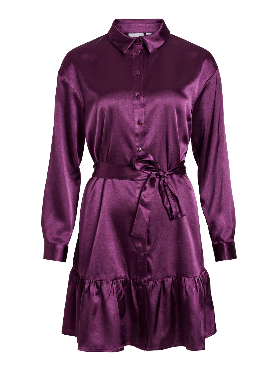 VISALLY Dress - Purple Wine