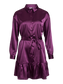 VISALLY Dress - Purple Wine