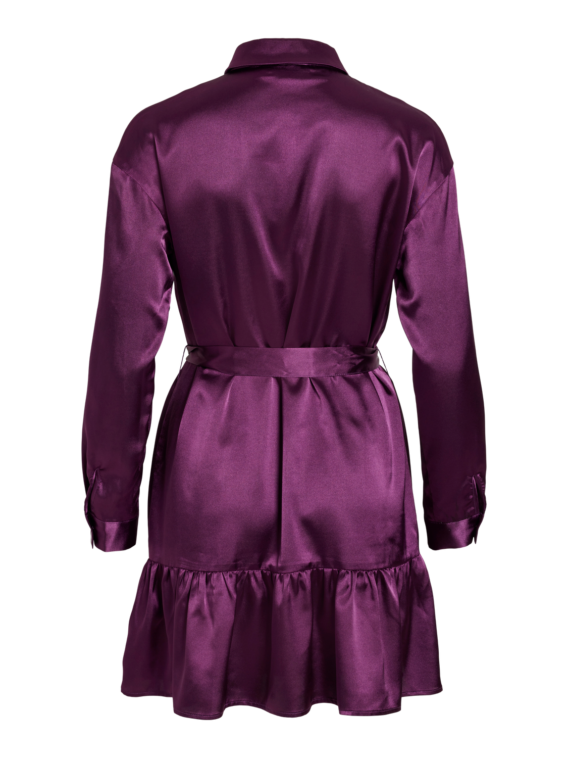 VISALLY Dress - Purple Wine