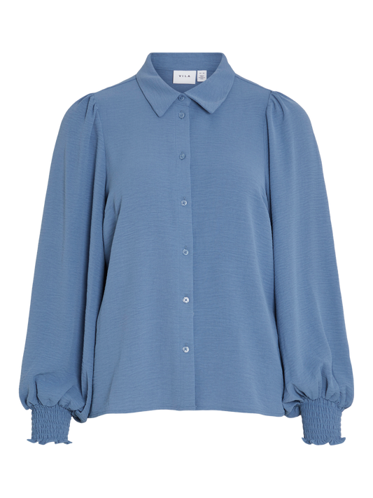 VIAYA Shirts Top - Coronet Blue