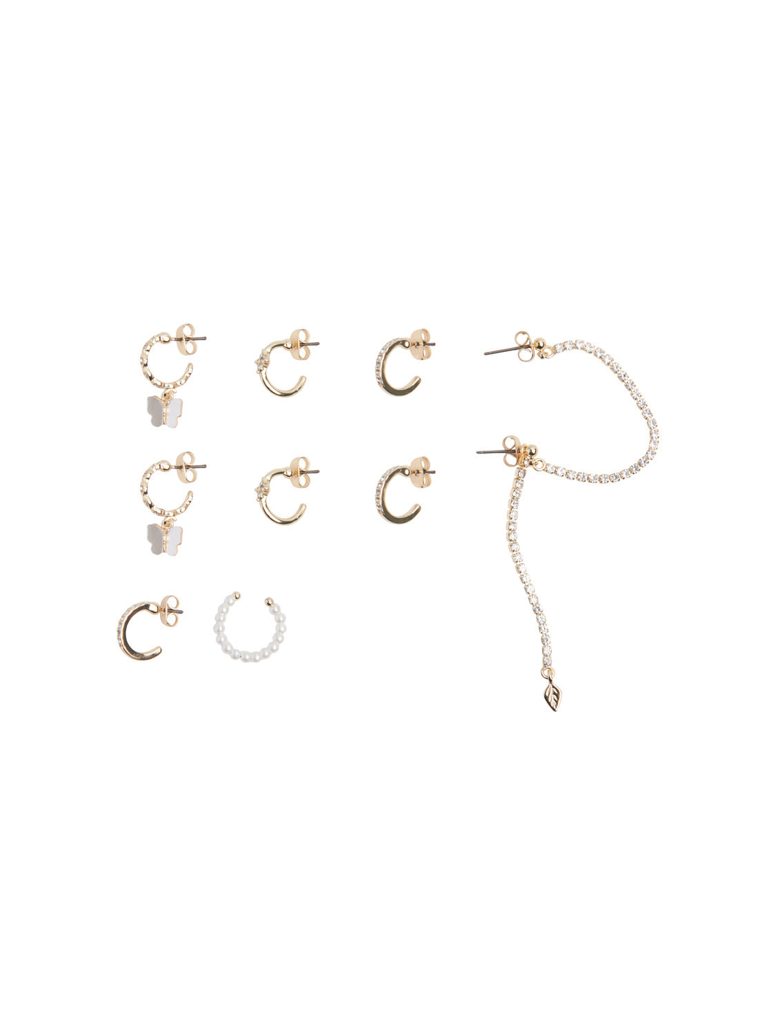 PCBIA Earrings - Gold Colour