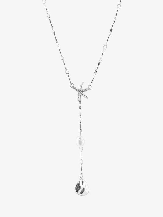 PCALINE Necklace - silver colour