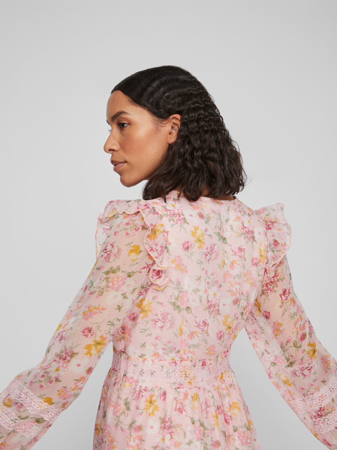 VIROMAN Dress - Misty Rose